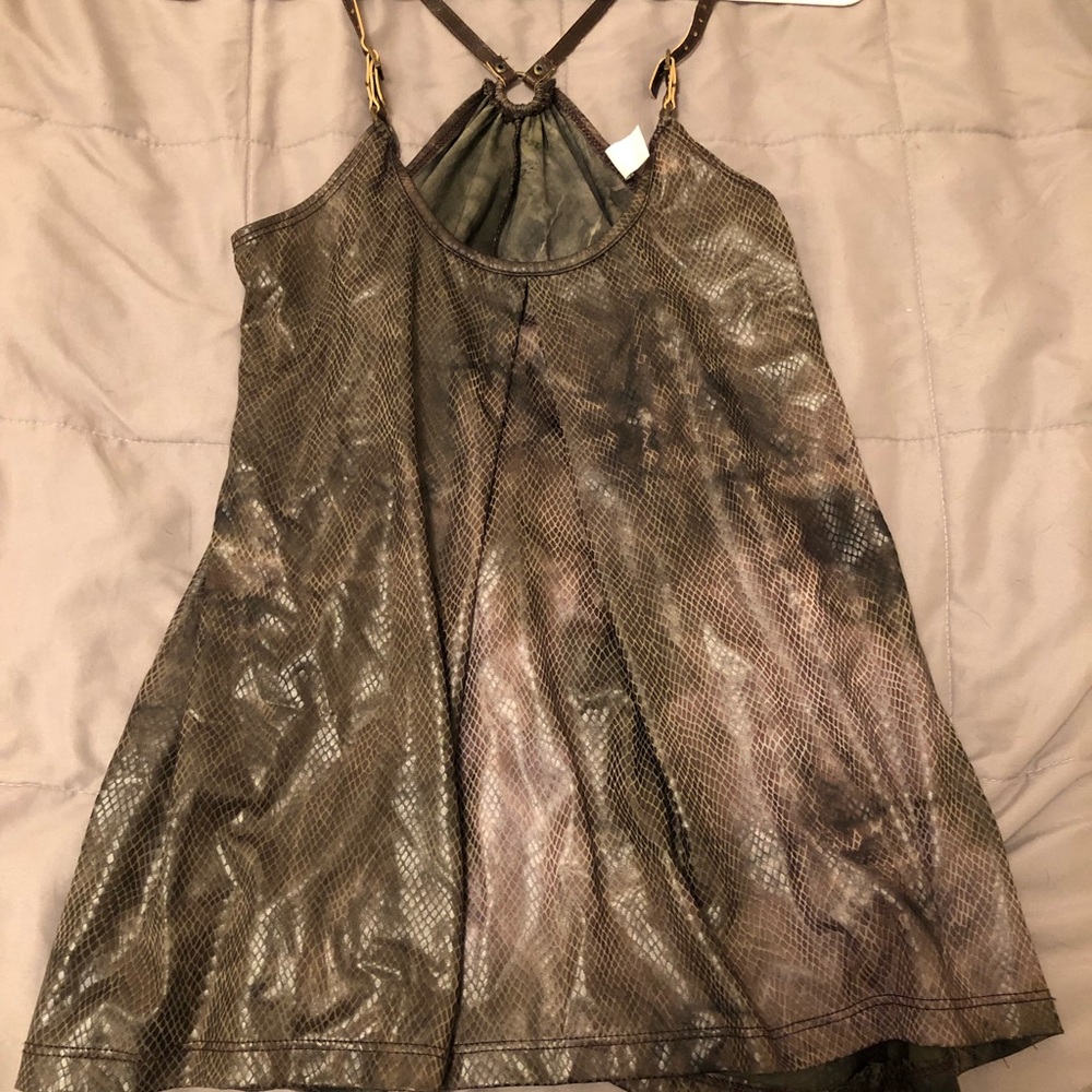 Snakeskin Blouse